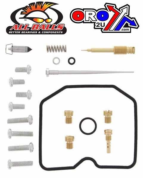 CARBURETOR REBUILD KIT 03-13 KAW KVF360, ALLBALLS 26-1223 ATV