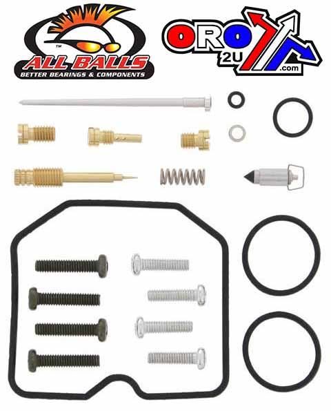 CARBURETOR REBUILD KIT 89-96 KAW KLF300, ALLBALLS 26-1226 ATV