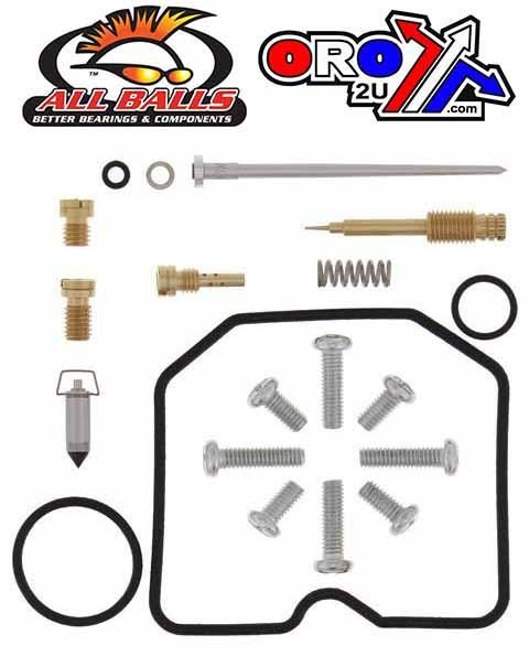 CARBURETOR REBUILD KIT 95-03 KAW KEF300, ALLBALLS 26-1230 ATV