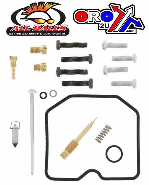 CARBURETOR REBUILD KIT 03-04 KAW KFX250, ALLBALLS 26-1231 ATV