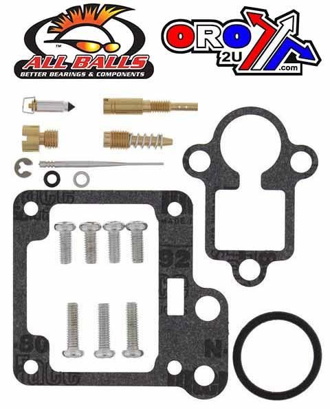 CARBURETOR REBUILD KIT 02-08 YAM YFM80, ALLBALLS 26-1246 ATV