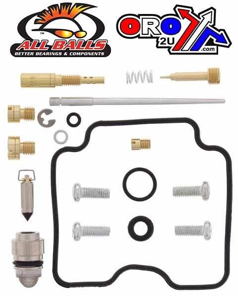 CARBURETOR REBUILD KIT 11-13 YAM YFM125, ALLBALLS 26-1250 ATV