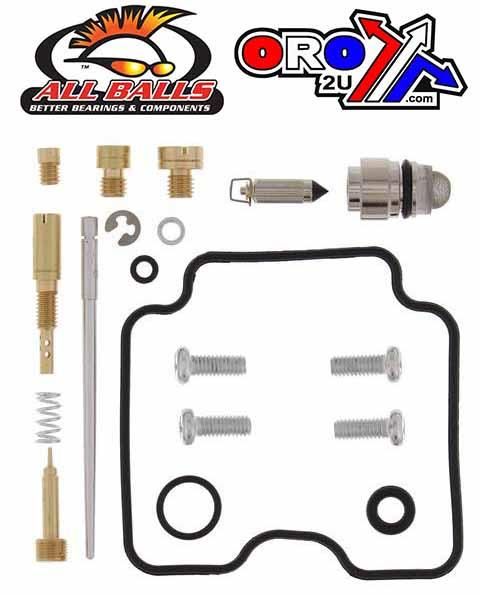 CARBURETOR REBUILD KIT 08-13 YAM YFM250, ALLBALLS 26-1259 ATV