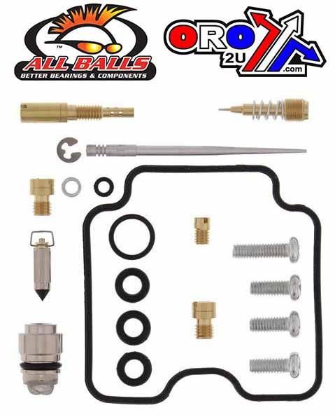 CARBURETOR REBUILD KIT 04-11 YAM YFM350, ALLBALLS 26-1264 ATV