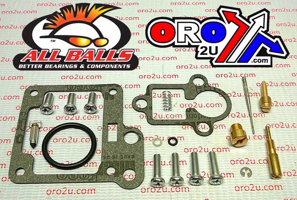 CARBURETOR REBUILD KIT 04-08 YAM YFM50, ALLBALLS 26-1317 ATV
