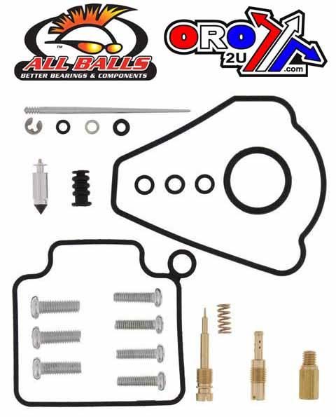 CARBURETOR REBUILD KIT 99-14 HON TRX400, ALLBALLS 26-1333 ATV