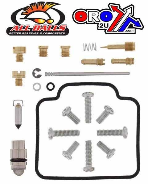 CARBURETOR REBUILD KIT 00-02 POLARIS XPED 425, ALLBALLS 26-1355 ATV