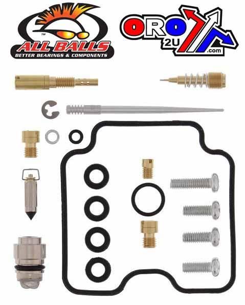 CARBURETOR REBUILD KIT 03-14 YAM YFM450, ALLBALLS 26-1365 ATV