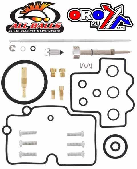 CARBURETOR REBUILD KIT 2007 HON TRX450R, ALLBALLS 26-1372 ATV