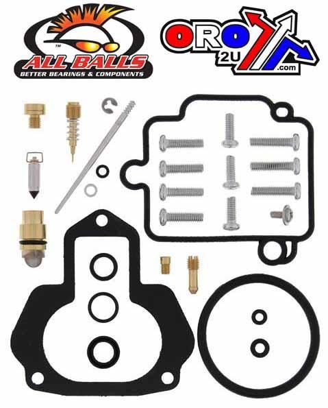 CARBURETOR REBUILD KIT 87-98 YAM YFM350, ALLBALLS 26-1386 ATV