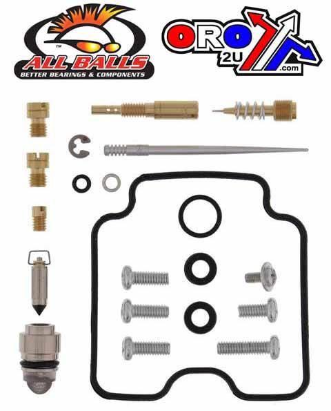 CARBURETOR REBUILD KIT 07-08 YAM YFM400, ALLBALLS 26-1387 ATV