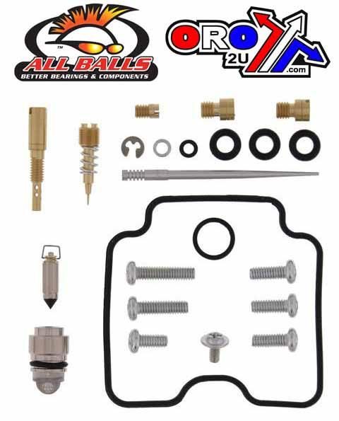 CARBURETOR REBUILD KIT 00-12 YAM YFM400, ALLBALLS 26-1388 ATV