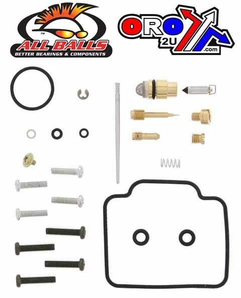 CARBURETOR REBUILD KIT 96-98 YAM YFM35FX, ALLBALLS 26-1389 ATV