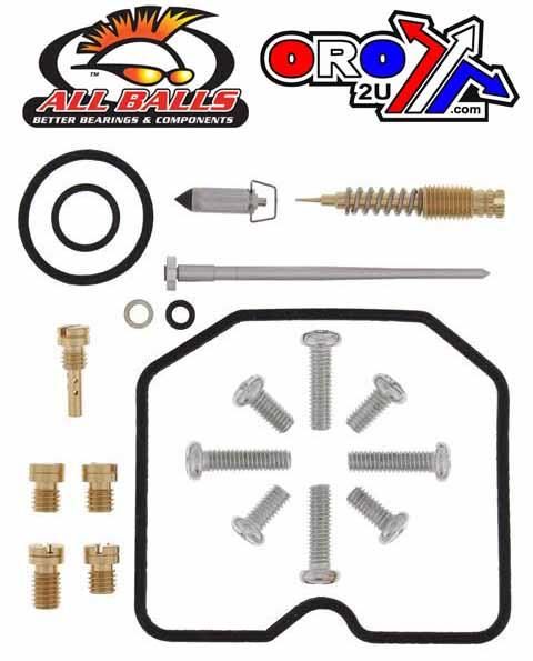 CARBURETOR REBUILD KIT 97-05 KAW KLF300C, ALLBALLS 26-1392 ATV