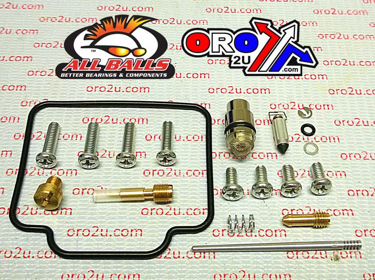 CARBURETOR REBUILD KIT 95-96 POLARIS MAGNUM 425, ALLBALLS 26-1567 ATV - Image 2