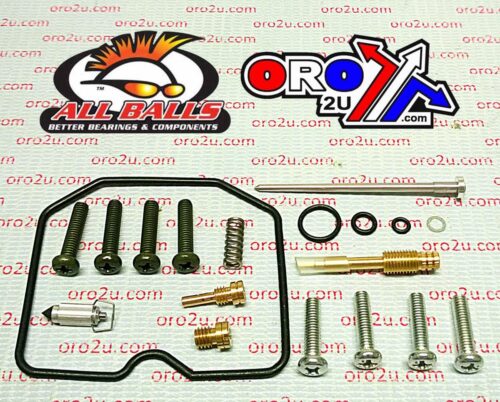 CARBURETOR REBUILD KIT 86-88 KAW KLF300, ALLBALLS 26-1569 ATV