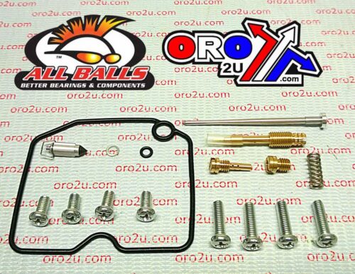 CARBURETOR REBUILD KIT 93-99 KAW KLF400, ALLBALLS 26-1570 ATV