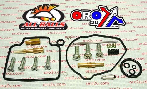 CARBURETOR REBUILD KIT 91-92 HON TRX250X, ALLBALLS 26-1573 ATV