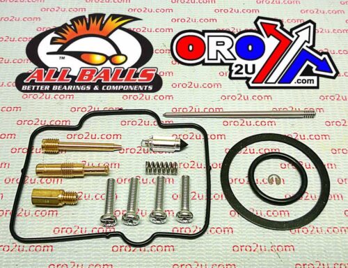 CARBURETOR REBUILD KIT 88-89 HON TRX250R, ALLBALLS 26-1575 ATV