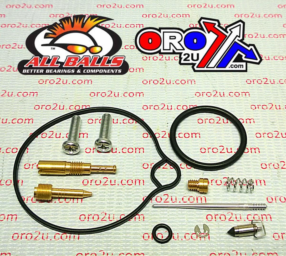 CARBURETOR REBUILD KIT 07-10 KAW KFX90, ALLBALLS 26-1577 ATV