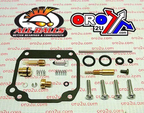 CARBURETOR REBUILD KIT 84-87 SUZ LT-185, ALLBALLS 26-1586 ATV