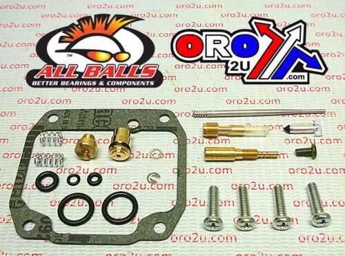 CARBURETOR REBUILD KIT 89-92 SUZ LT-160E, ALLBALLS 26-1587 ATV