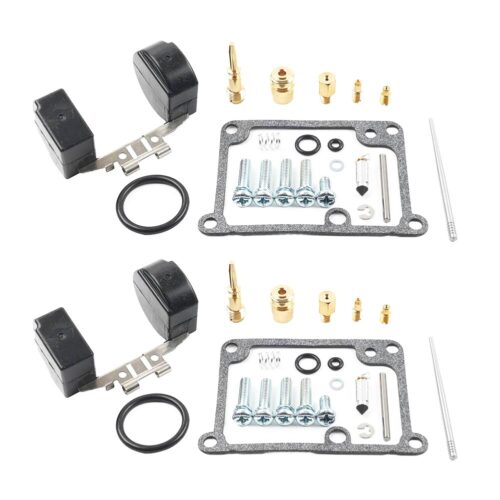 CARBURETTOR REBUILD KIT + FLOATS 2 SETS YAMAHA BANSHEE YFZ350