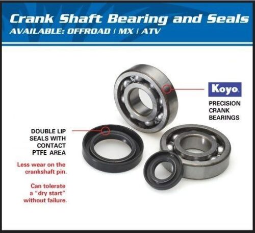 CRANKSHAFT BEARING & SEAL KIT, ALLBALLS 24-1116 GASGAS