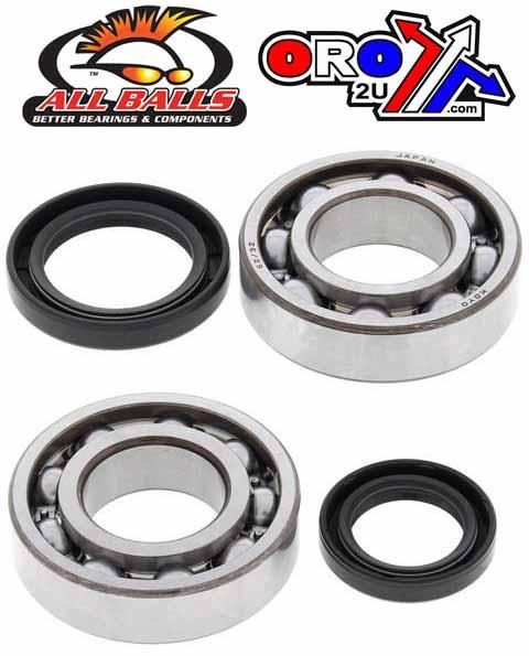 CRANKSHAFT BEARING & SEAL KIT, ALLBALLS 24-1037 LT-250R