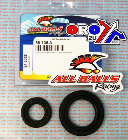 CRANKSHAFT SEAL KIT ALLBALLS, ALLBALLS 24-2025