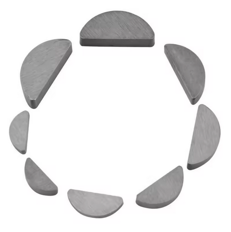 WOODRUFF HALF MOON KEY SET 80pcs STAINLESS STEEL METRIC SHAFT DRIVE FASTENERS