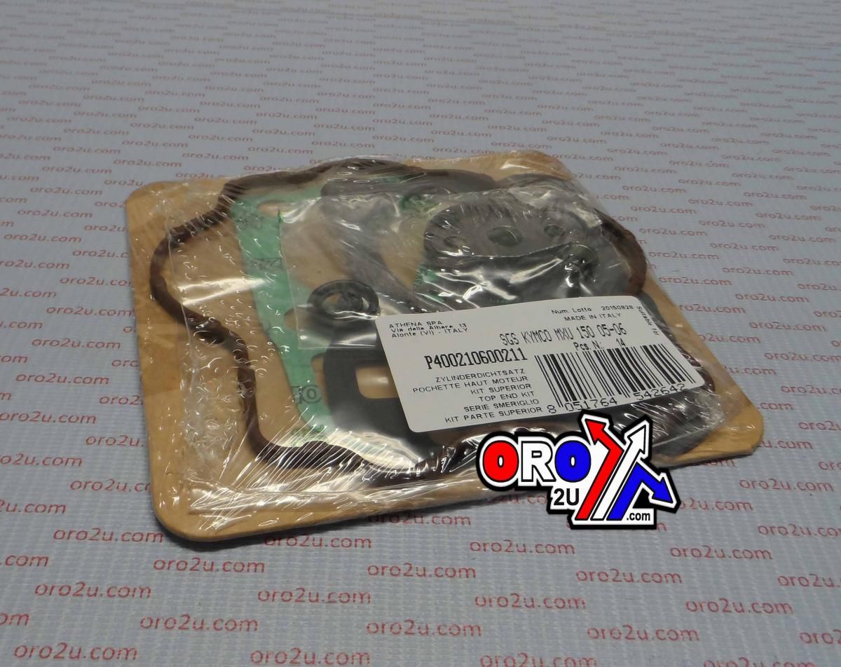 TOP END GASKET SET KYMCO MXER/MXU 150 02-06, ATHENA P400210600211
