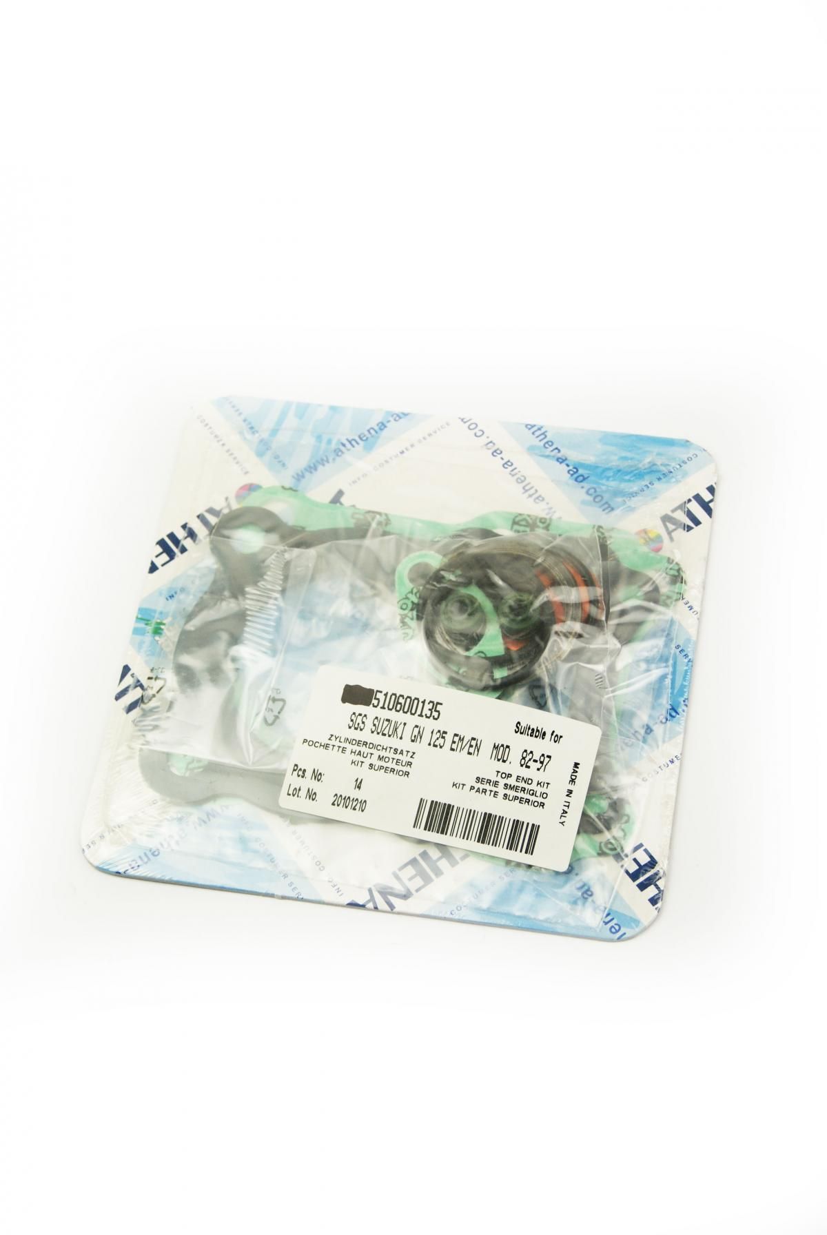TOP END GASKET SET ALT/DR/GN/GS /LT 125 82-96, ATHENA P400510600135 SUZUKI - Image 2