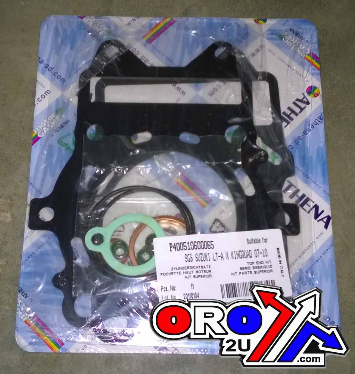 TOP END GASKET SET SUZUKI LT-A 450 07-10, ATHENA P400510600065 KING QUAD - Image 2