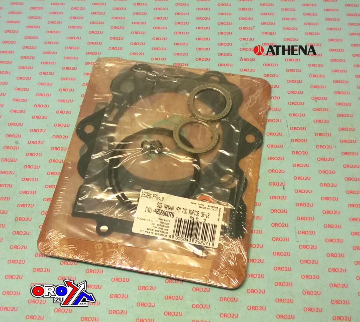 TOP END GASKET SET YAMAHA YFM 700 06-20, ATHENA P400485600078 RAPTOR - Image 2