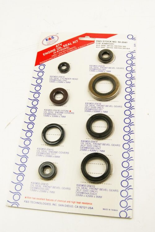 OIL SEAL SET ENGINE 88-03 KLF