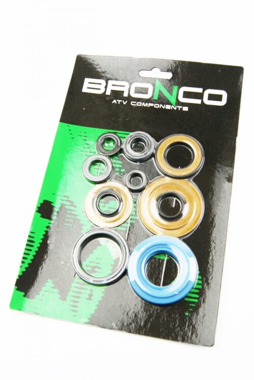 OIL SEAL SET ENGINE YFM350 9PC, BRONCO AT-09643