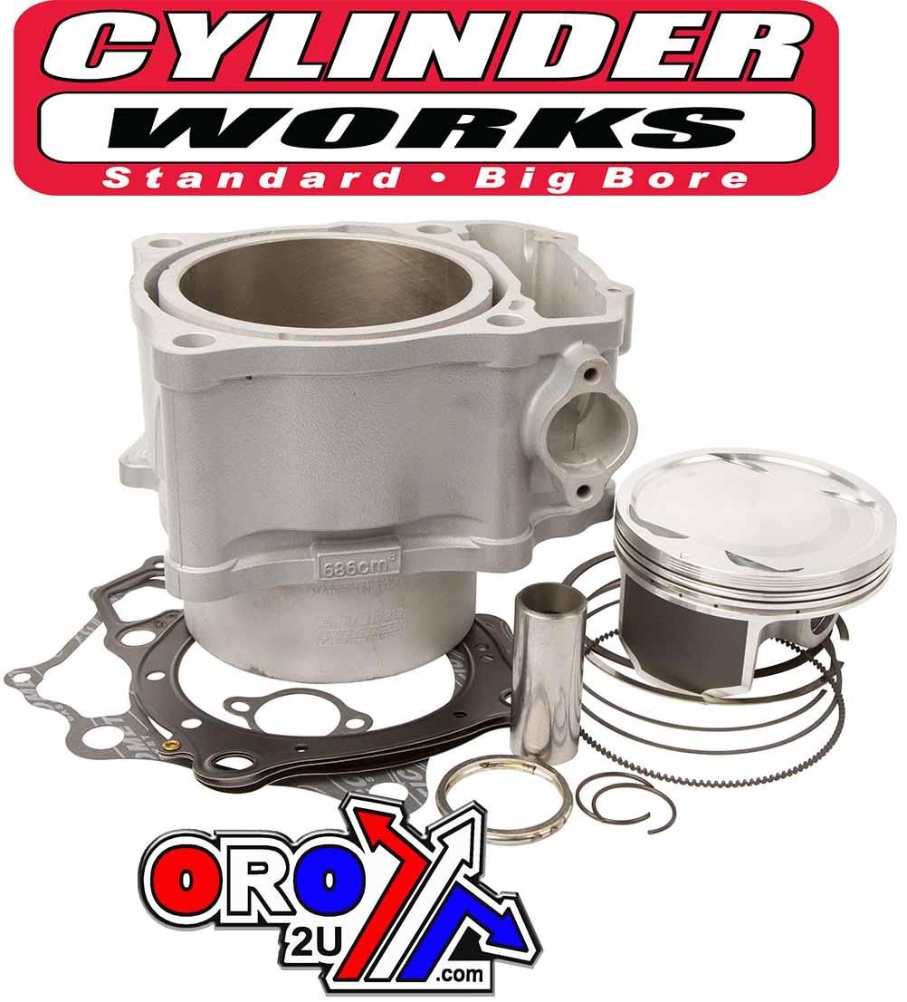 GASKET TOP KIT 08-09 TRX700 105mm, WORKS BIG BORE 11009-G01
