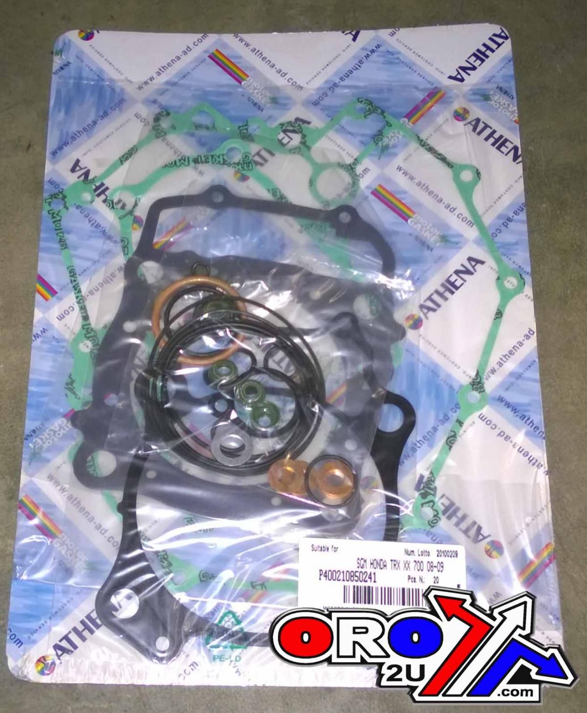 COMPLETE GASKET KIT TRX 700 08-09, ATHENA P400210850241 HONDA - Image 2