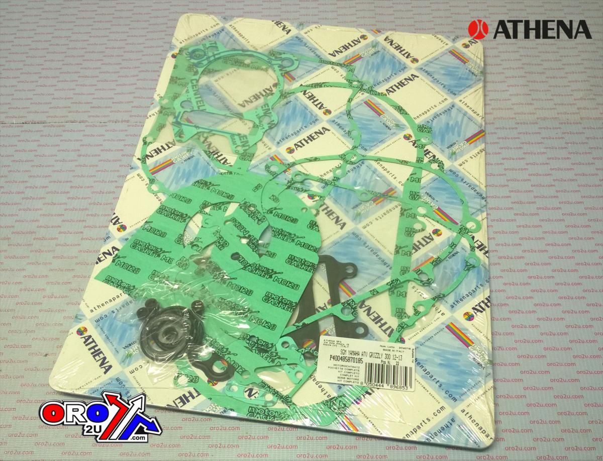 COMPLETE GASKET KIT GRIZZLY 300 12-13, ATHENA P400485870185 YAMAHA - Image 2