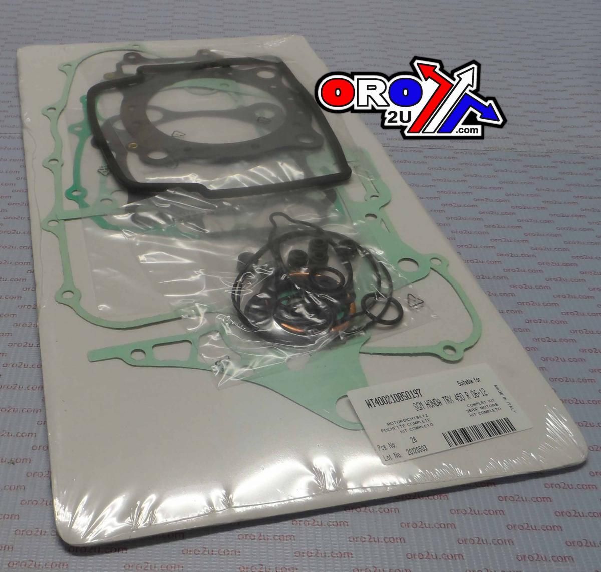 GASKET FULL SET 06-14 TRX450, ATHENA P400210850197 - Image 2