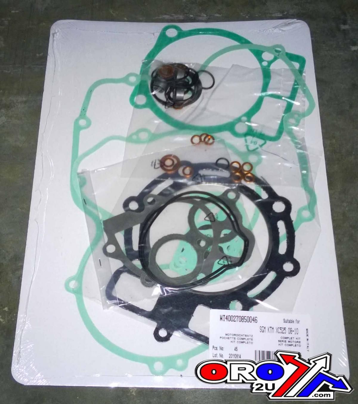 COMPLETE GASKET KIT KTM XC 525 08-10, ATHENA P400270850046 - Image 2