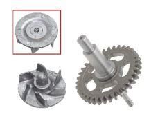 WATER PUMP WP SHAFT + IMPELLER, BRONCO AT-10083A, 3090132, 3090216