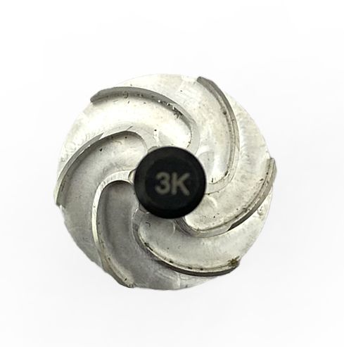 WATER PUMP WP SHAFT + IMPELLER, BRONCO AT-09143, 4L0-12450-01-00, YFZ350 BANSHEE 1987-06