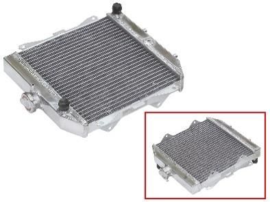 RADIATOR ALUMINIUM OVERSIZED 40MM CORE, HONDA ATV 19010-HP5-601 AC-10025