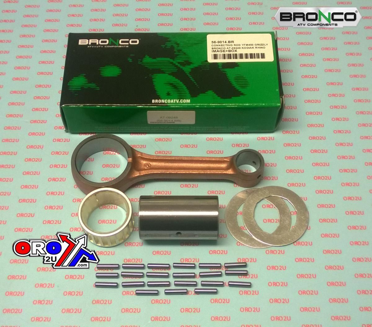 CONNECTING ROD YFM450 GRIZZLY, BRONCO AT-09249 KODIAK RHINO - Image 2