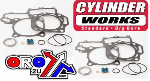 GASKET TOP KIT 05-18 KVF700 91mm, WORKS BIG BORE 31007-G01, 2005 – 2018 Kawasaki BRUTE FORCE 750