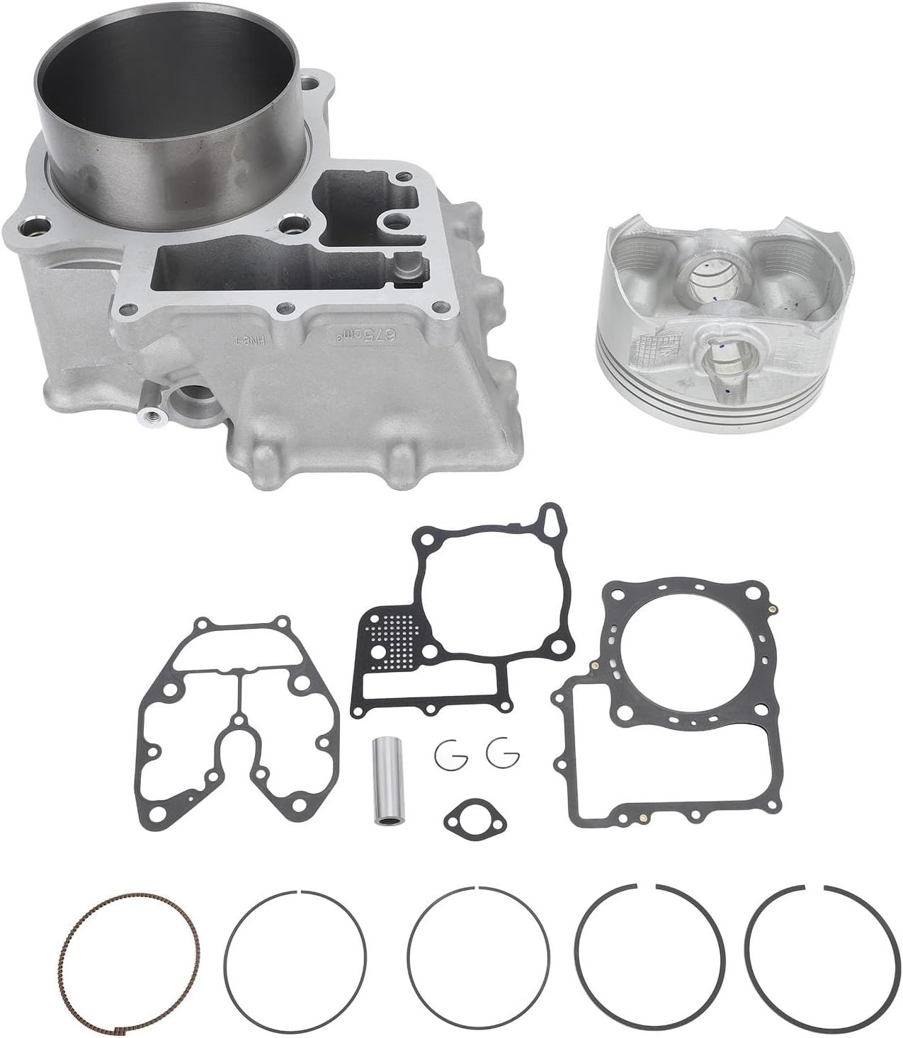 CYLINDER KIT 2006-2022 HONDA TRX680 MUV SXS700 PIONEER RINCON 12100-HN8-A60 13010-HN8-A61