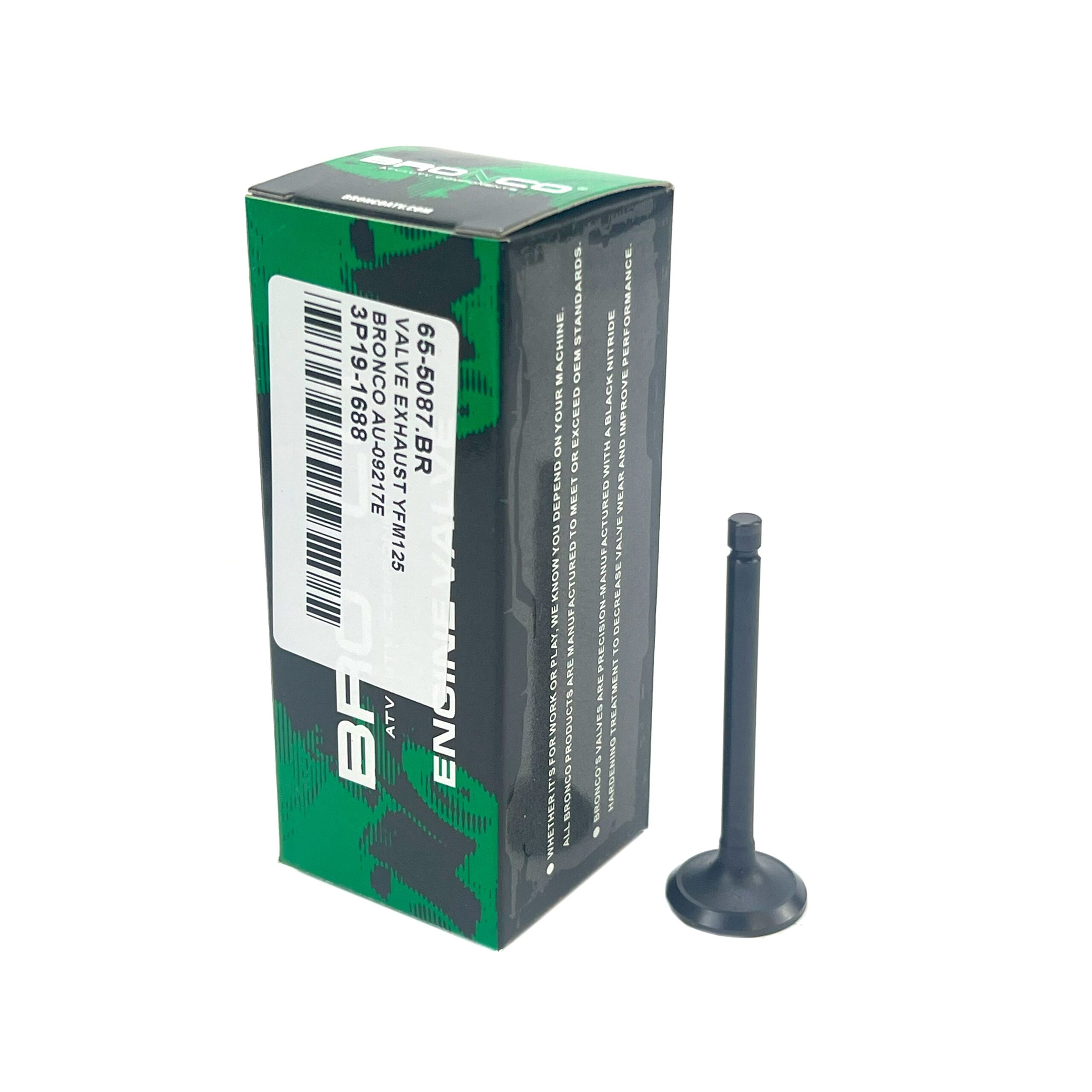 VALVE EXHAUST YFM125, BRONCO AU-09217E