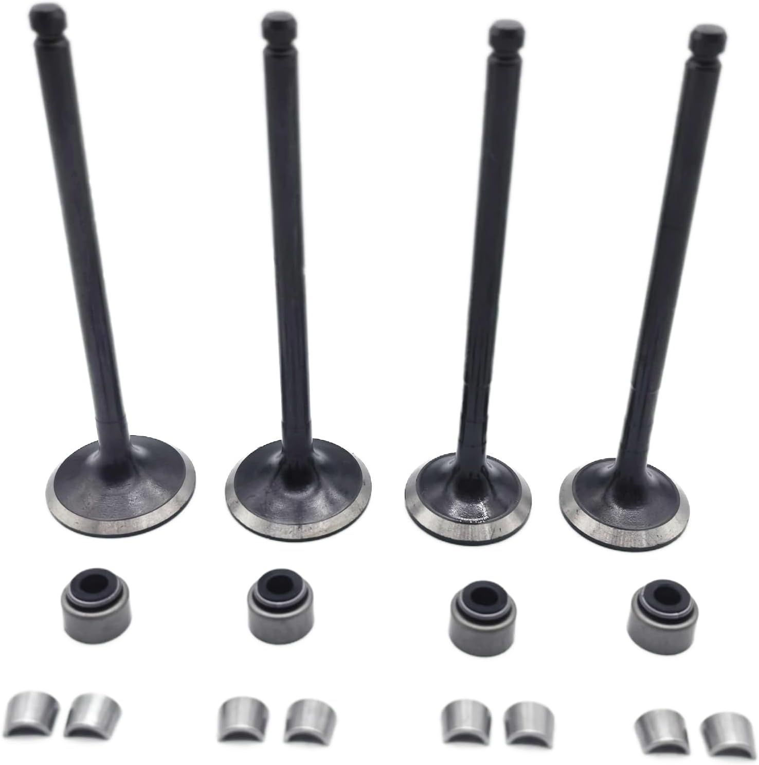 EXHAUST VALVES INLET INTAKE STEM KIT SET 2003-2007 POLARIS RANGER PREDATOR OUTLAW 500